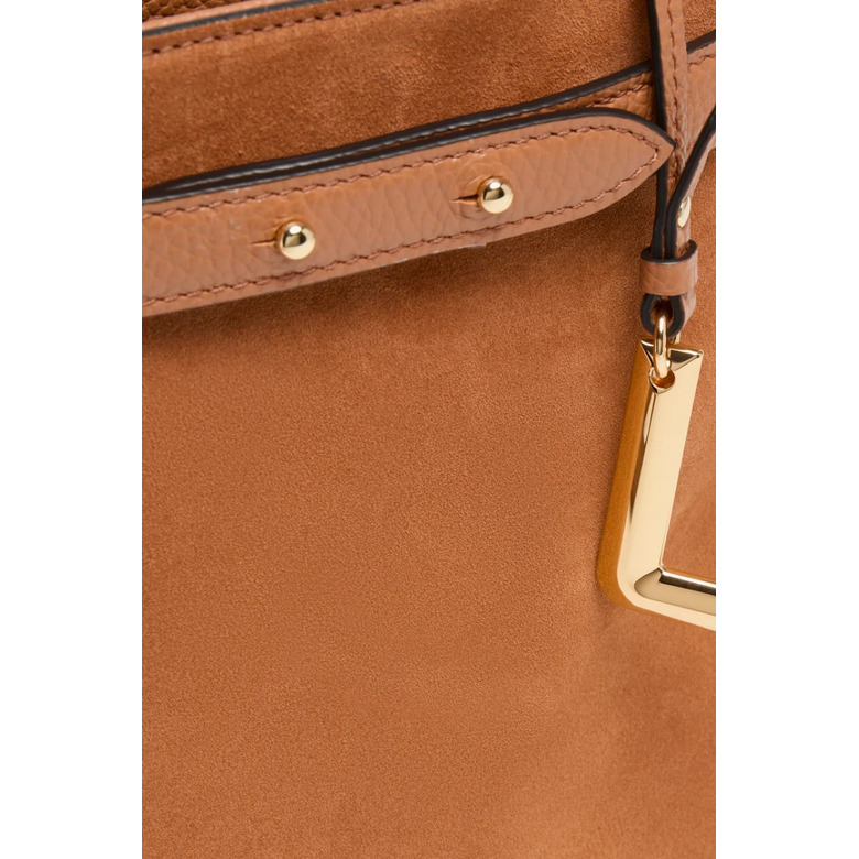 Lancel handbag camel 4