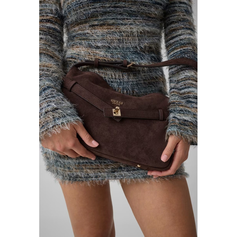Guess shoulder bag brown 4