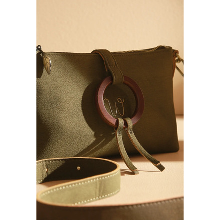 Woomen Vegan crossbody groen