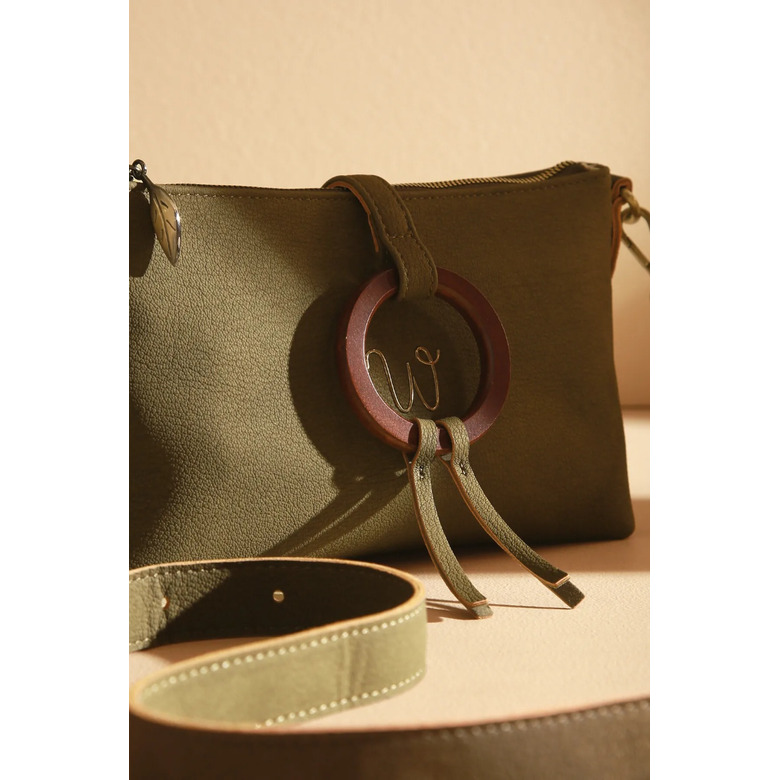Woomen Vegan crossbody groen 2