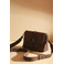 Woomen Vegan crossbody bruin 2