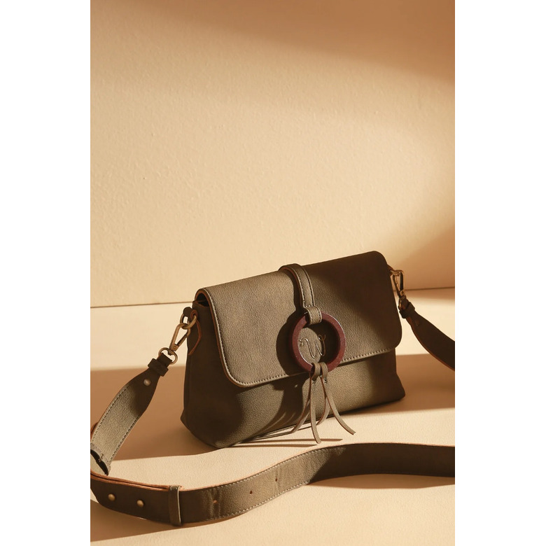 Woomen Vegan crossbody groen 2