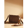 Woomen Vegan crossbody bruin 2