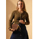 Woomen Vegan crossbody bruin 5