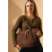 Woomen Vegan shopper bruin 5