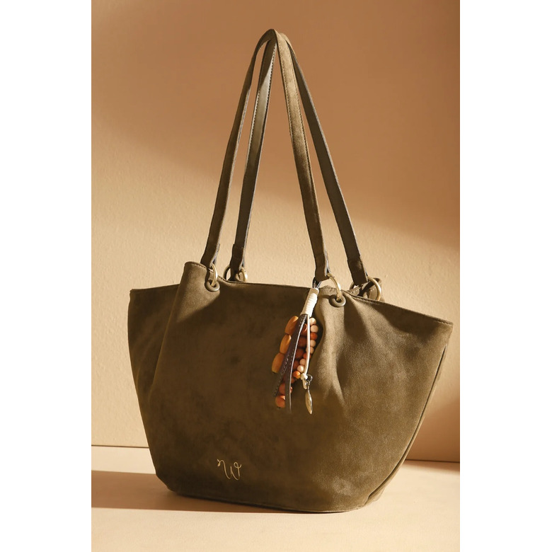 Woomen Vegan shopper groen 2