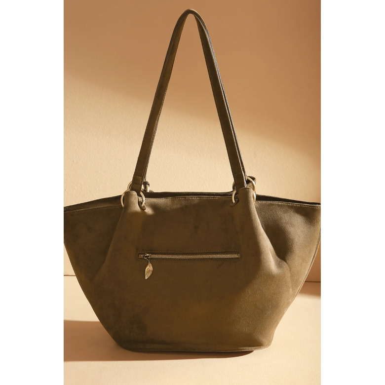 Woomen Vegan shopper groen 4