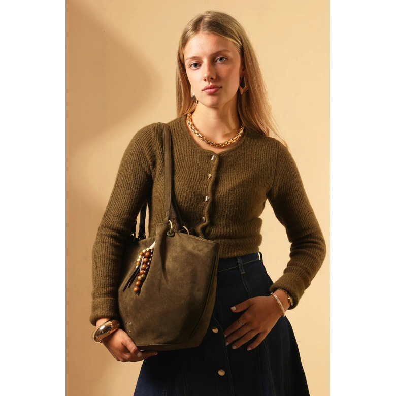 Woomen Vegan shopper groen 5