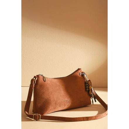 Woomen Vegan crossbody camel