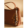 Woomen Vegan crossbody camel 3