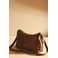 Woomen Vegan crossbody bruin 3