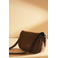 Woomen Vegan crossbody bruin 4