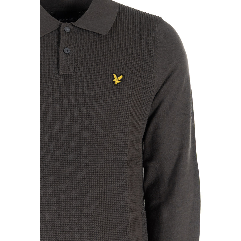Lyle & Scott polo gris 2
