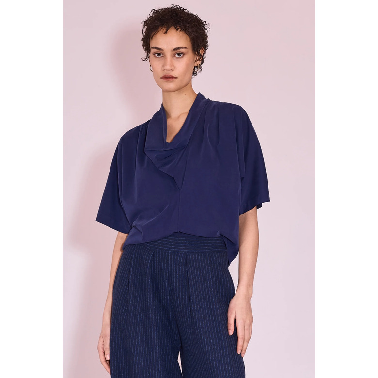 Nathalie Vleeschouwer blouse blue 2