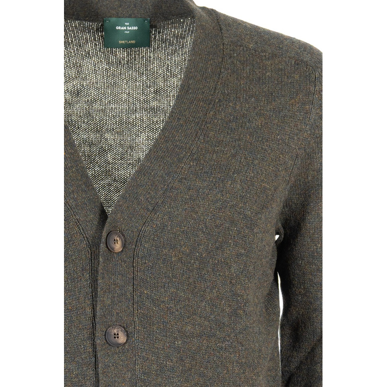 Gran Sasso cardigan green 2