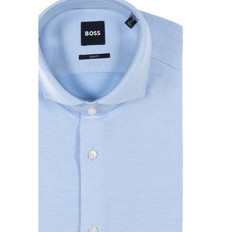Boss hemd blau 2