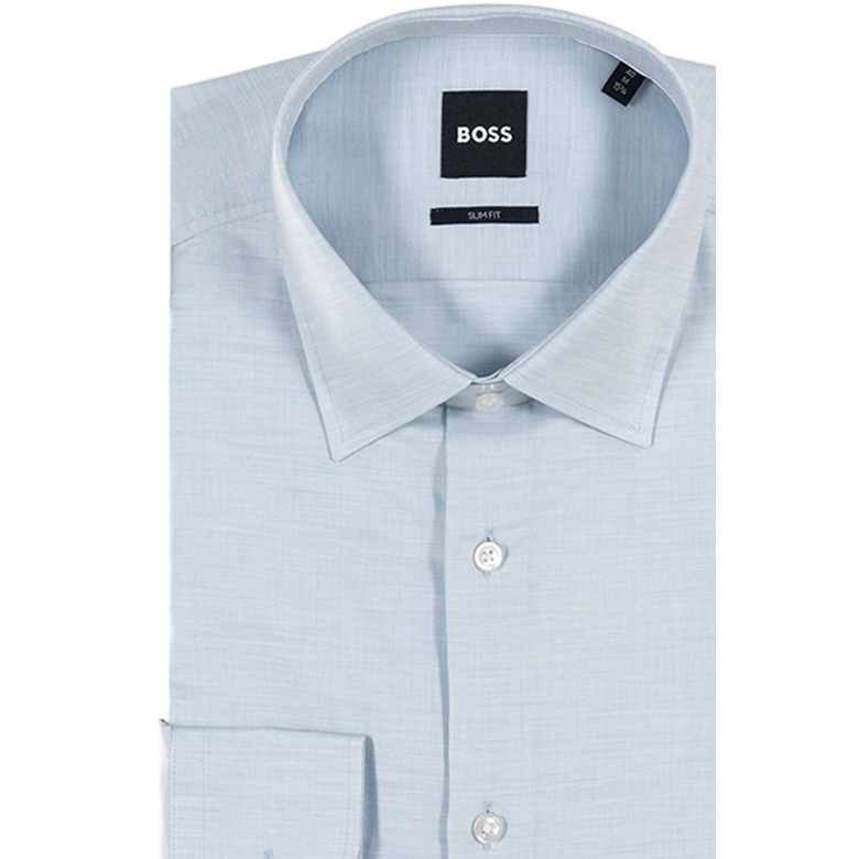 Boss hemd blau 2