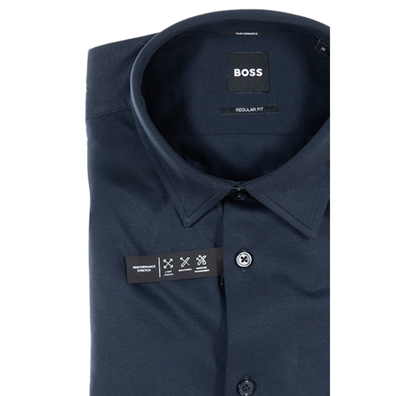 Boss hemd blau 2