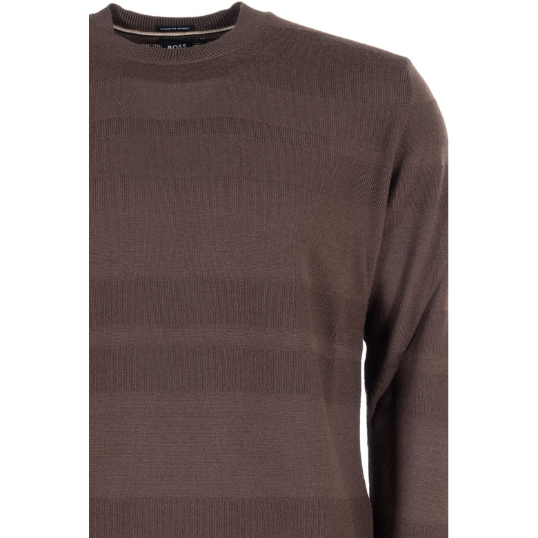 Boss sweater brown 2