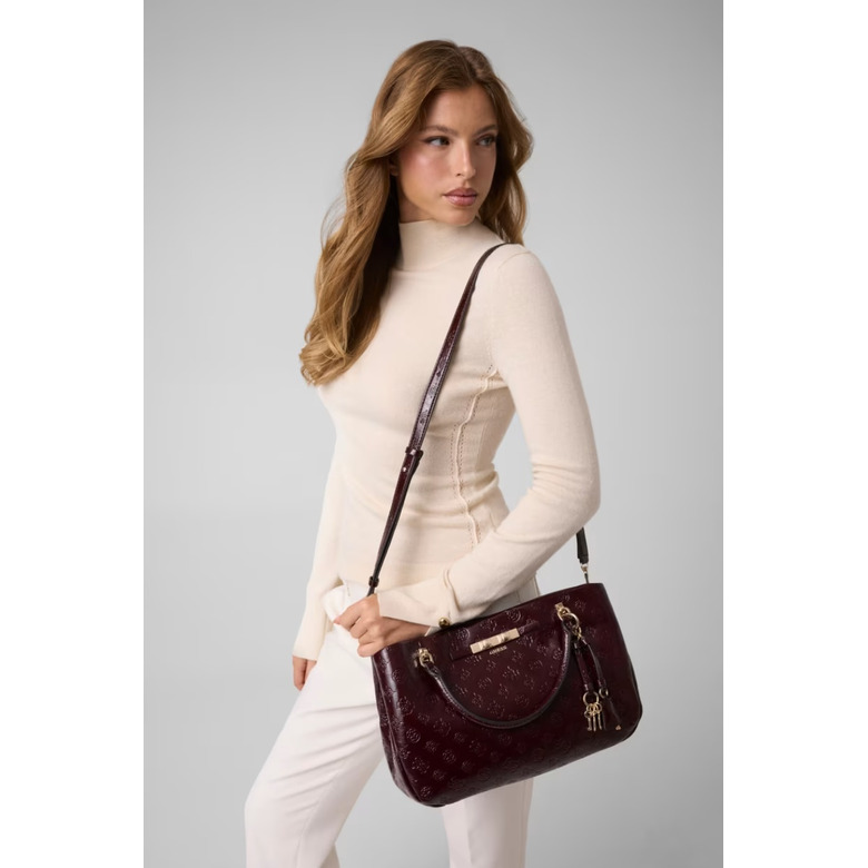 Guess handtas bordeaux 5