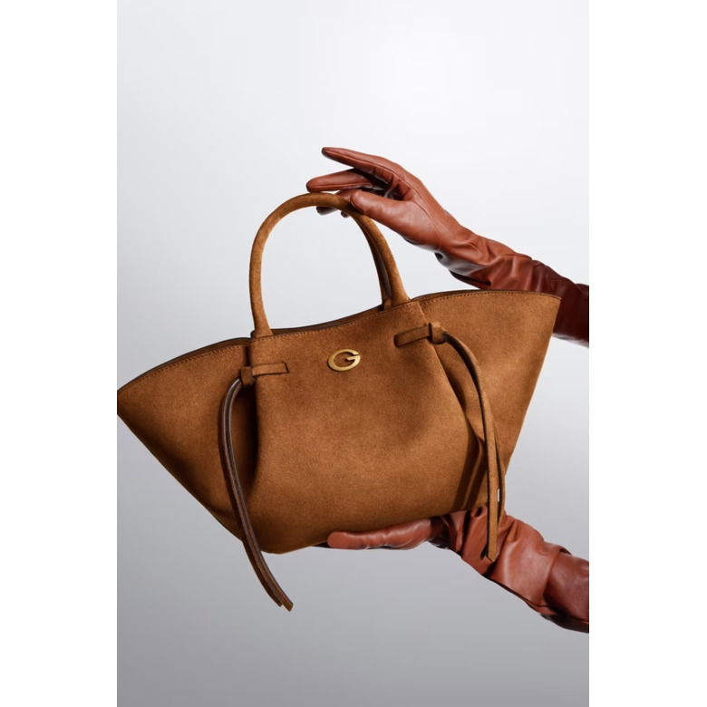 Guess handtas cognac 5