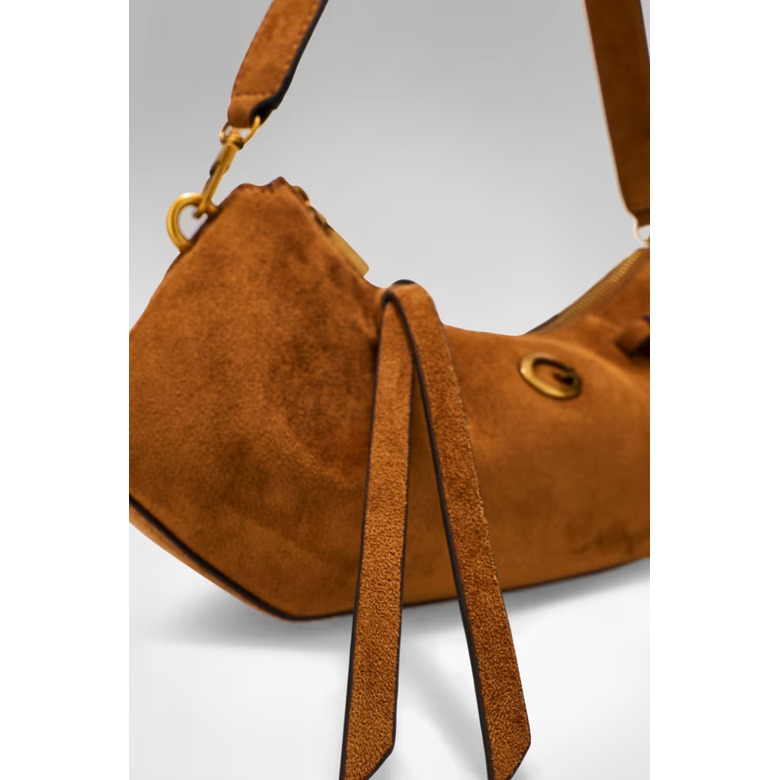 Guess shoulder bag cognac 3