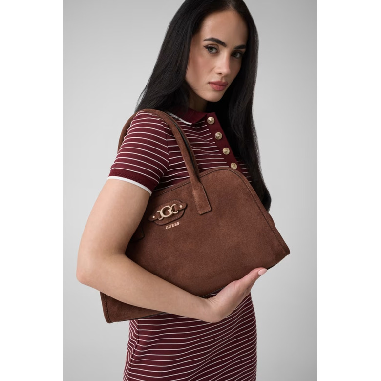 Guess handtas bruin 4