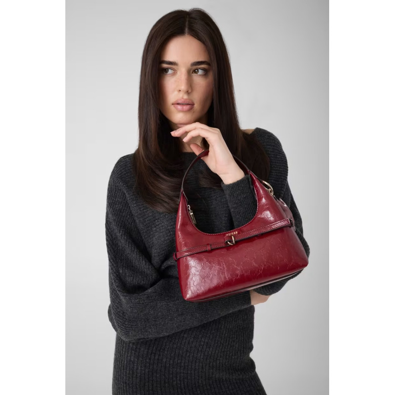 Guess shoulder bag bordeaux 4