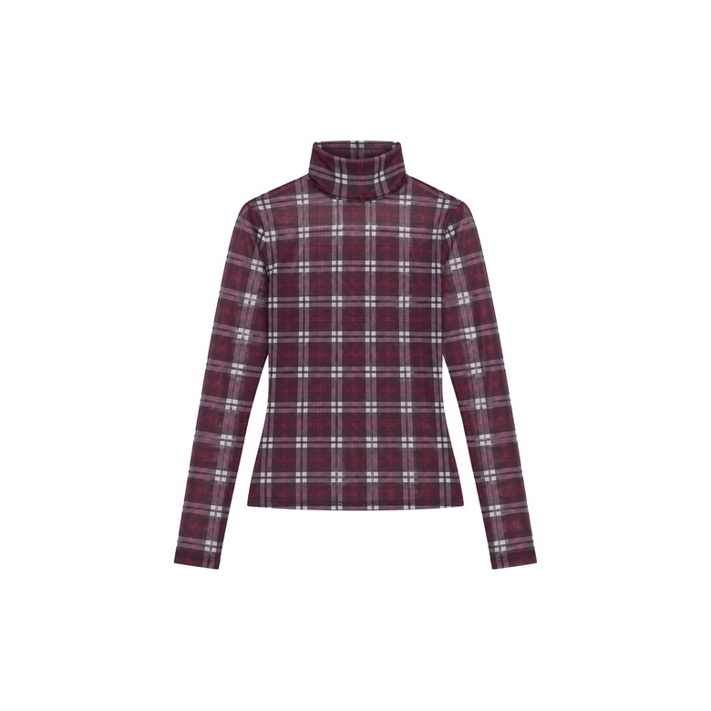 Edited chemisier bordeaux 1