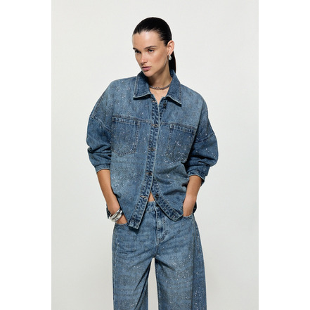 Liu Jo Jeans Blue Denim weste blau