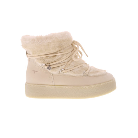 Tamaris bottes à lacets ecru