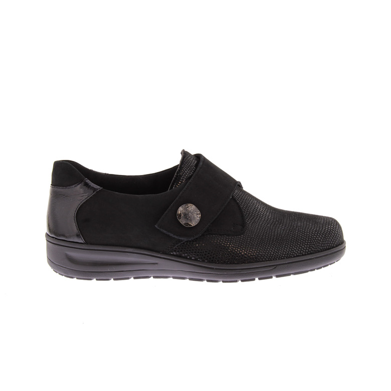 Solidus chaussures à velcro noir 1