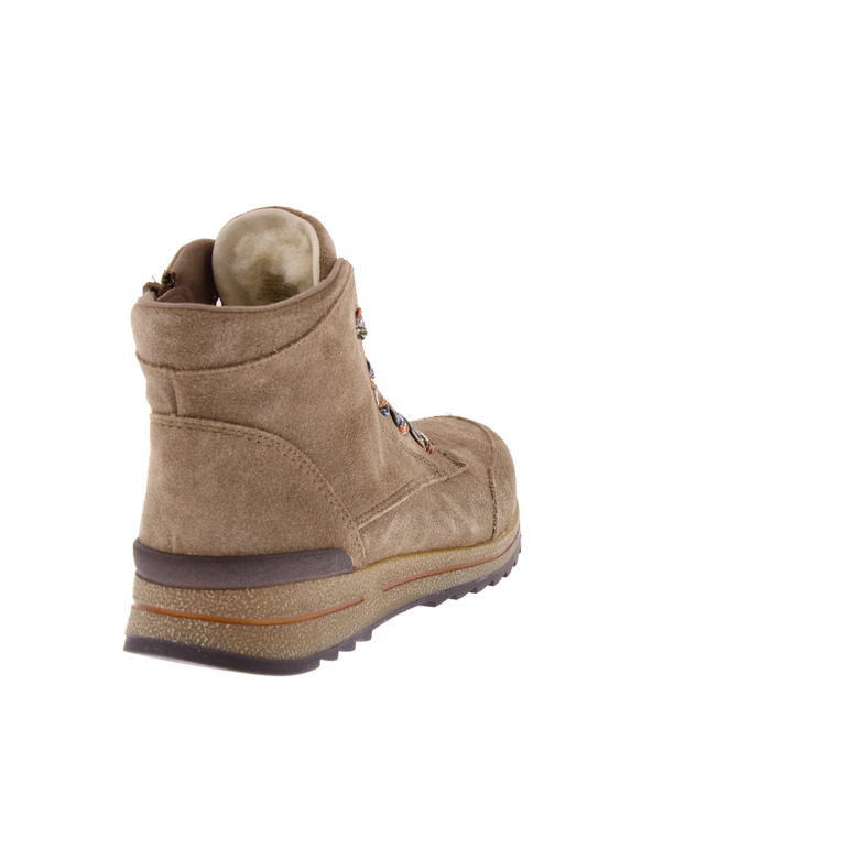 Ara bottes à lacets taupe 4