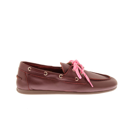 Posa chaussures bateau bordeaux