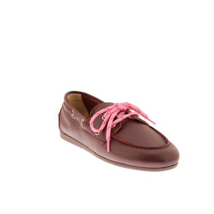 Posa chaussures bateau bordeaux