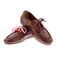 Posa chaussures bateau bordeaux 3