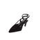 Lola Cruz slingbacks noir 3
