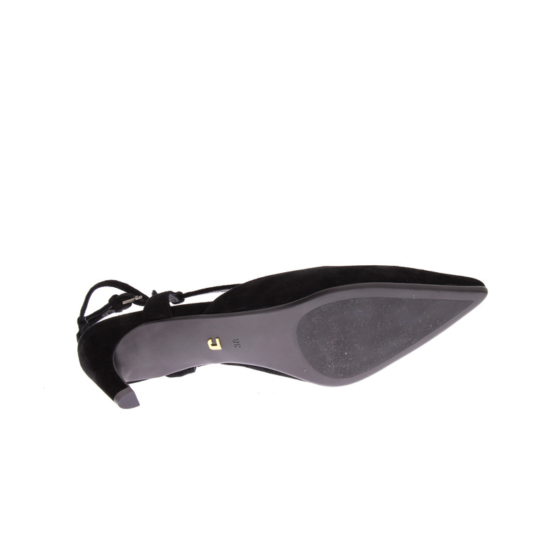 Lola Cruz slingbacks noir 5