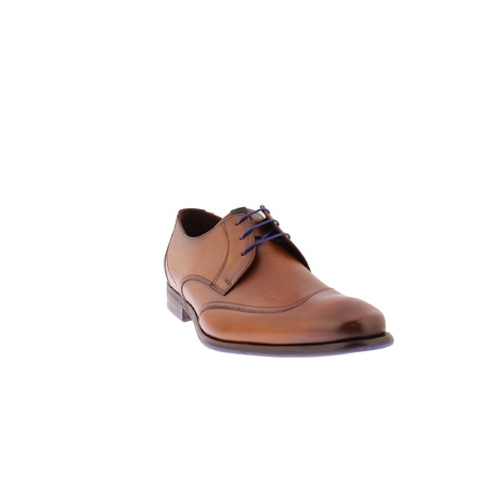Floris Van Bommel chaussures à lacets cognac