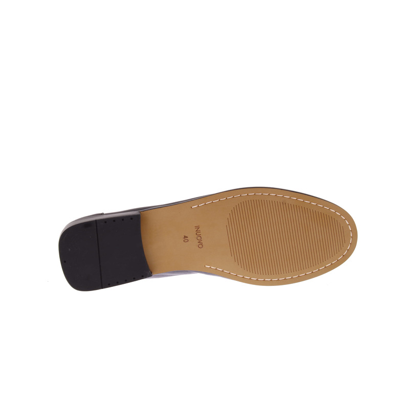 Inuovo mokassins & halbschuhe schwarz 5