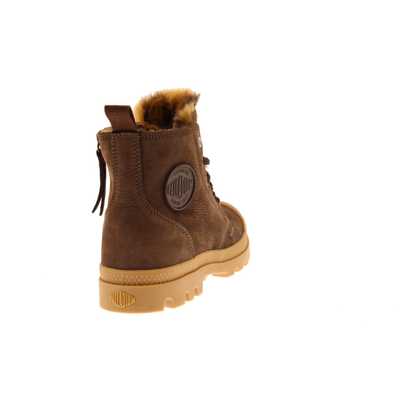 Palladium veterboots bruin 4