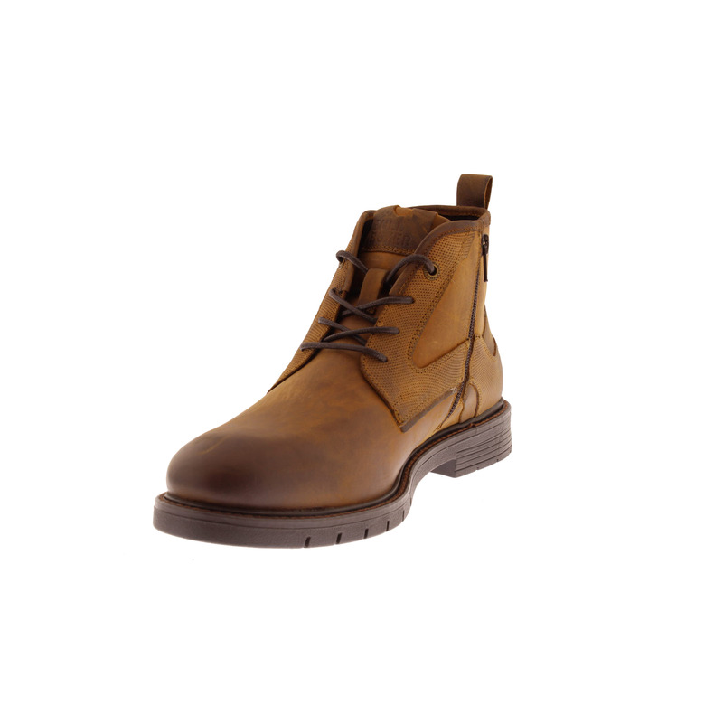 Bullboxer chaussures hautes cognac 3