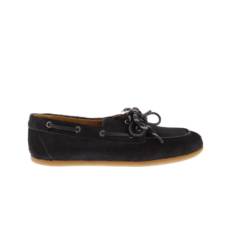 Officina chaussures bateau noir 1