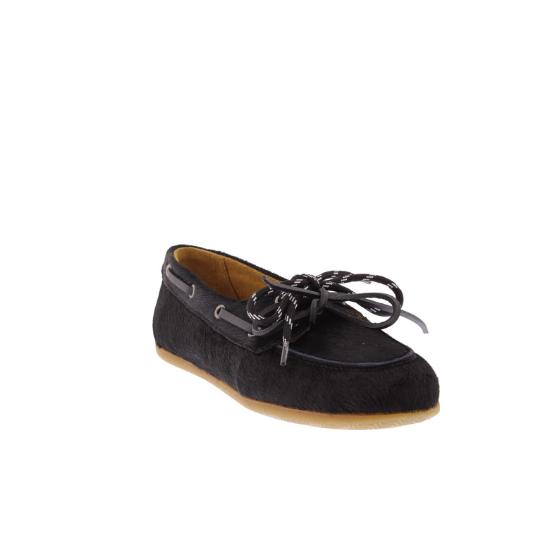 Officina chaussures bateau noir 2