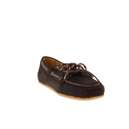 Officina chaussures bateau brun