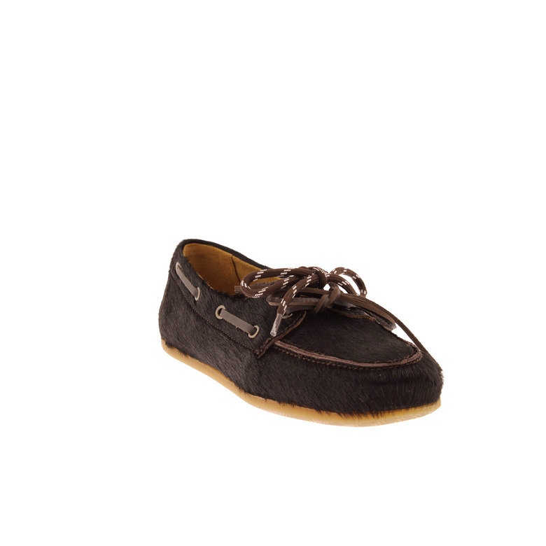 Officina chaussures bateau brun 2