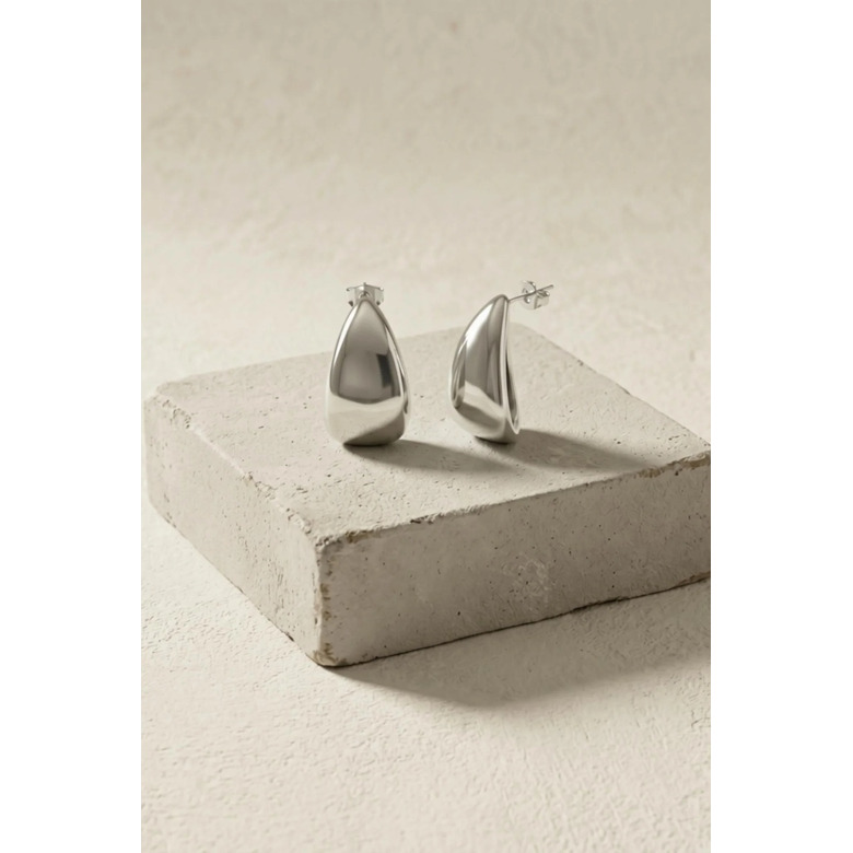 Dnsk boucles d'oreilles argent 3