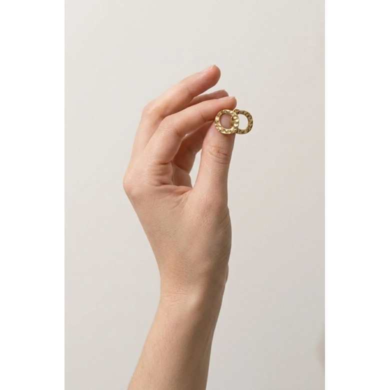 Dnsk boucles d'oreilles or 2