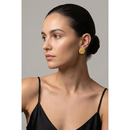 Dnsk boucles d'oreilles or