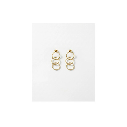 Dnsk boucles d'oreilles or